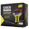 Coco Nara QuickLight 33mm Hookah Charcoal 100 Pcs - Smoketokes