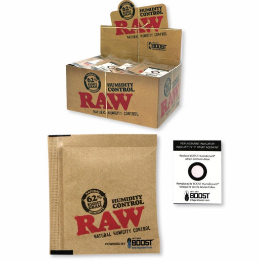 RAW x Integra 57% Humidity Control Packs - 8 Grams - Pack of 60