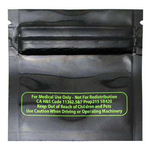 Bag King Clear Leaf Mylar Bag (1 gram)