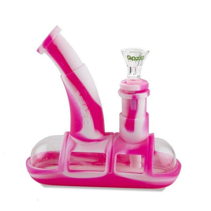 OOZE STREAMBOAT SILICONE GLASS WATER PIPE