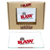 RAW Star Glass Rolling Tray (6" x 4")