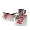 Raw Zippo Silver Lighter