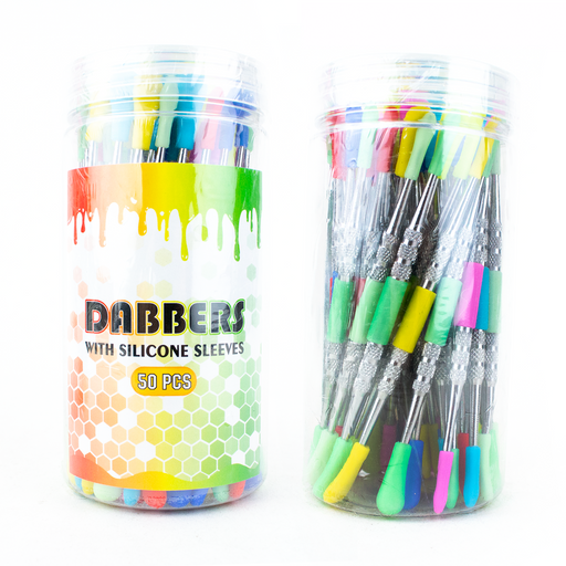 Assorted Ring Dab Straw 6.5