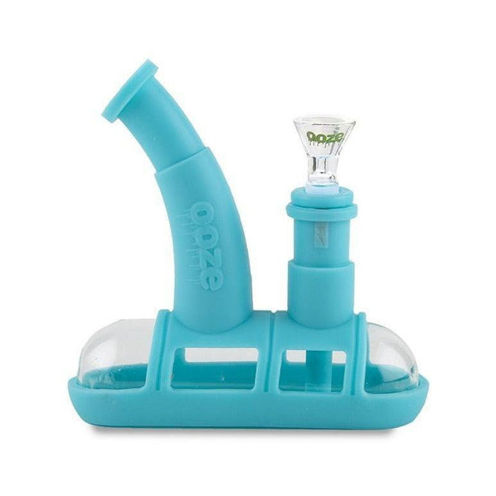 OOZE STREAMBOAT SILICONE GLASS WATER PIPE