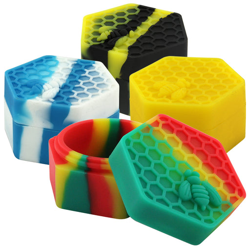 Assorted Silicone Containers 7ml, UNS Wholesale