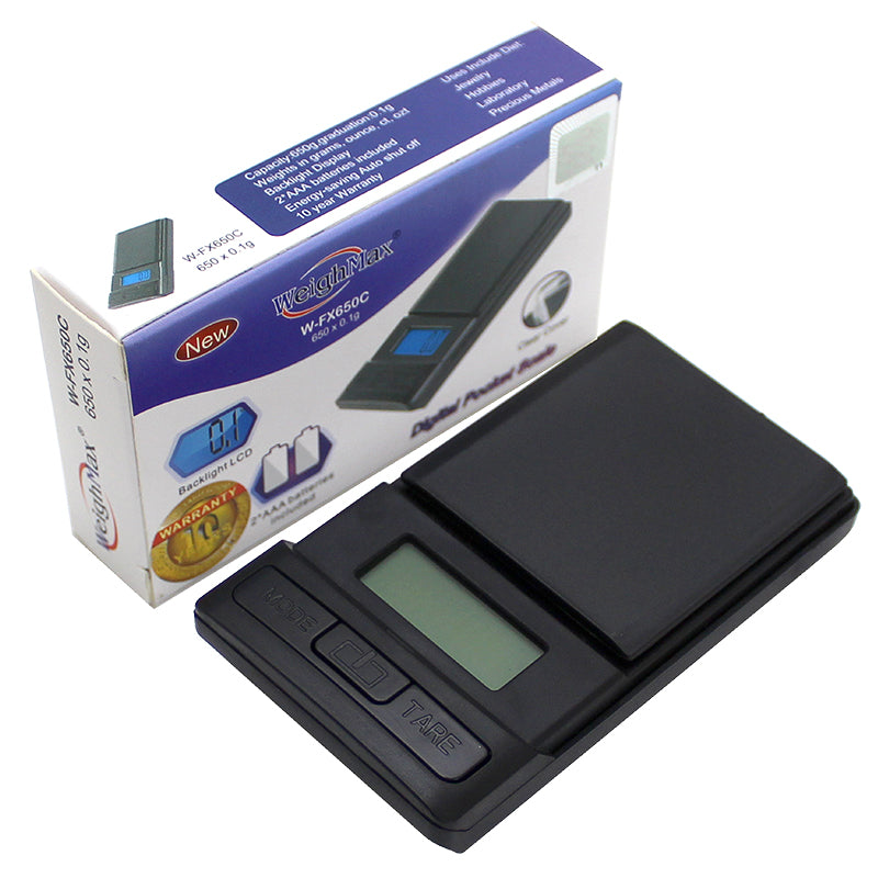 WeighMax SM-650 Digital Pocket Scale 650g x 0.1g