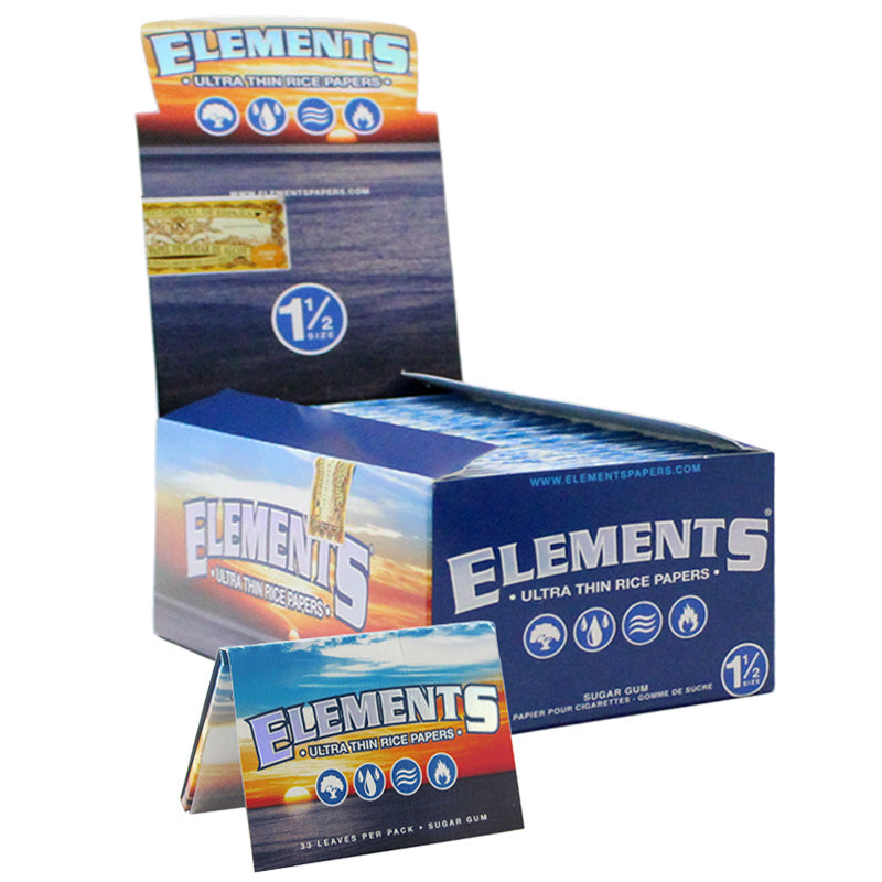 Elements Rolling Papers - Single Wide (100 Papers) - Smoke Cargo