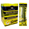 King Palm - Banana Cream - 2 Slim Rolls - 1.5g - 20pk Display | 40 Display / Case