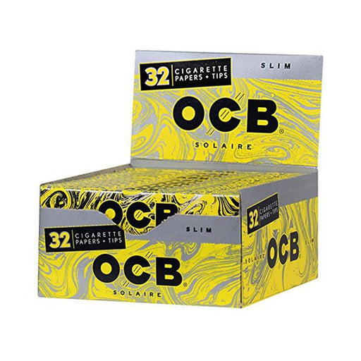 OCB Virgin Roll Kit - King Size Slim Papers + Tips & Tray