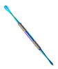 Rainbow Anodized Stainless Steel Dabber With Plastic Tube & Silicone Sleeves